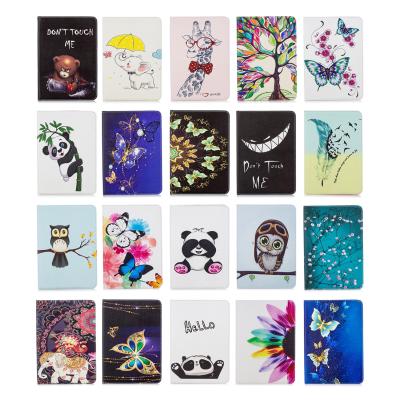 China Dirt Resistant Colorful Printing Painted Flip Stand Pu Leather Tablet Case For iPad Pro 12.9 2020 for sale