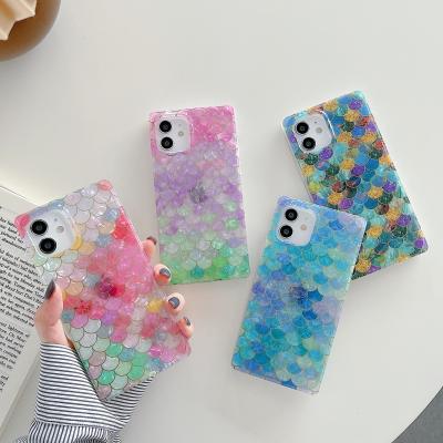 China New Design Shockproof Fish Scales IMD Case Skin Cover For iPhone 13 13 pro 13 mini for sale