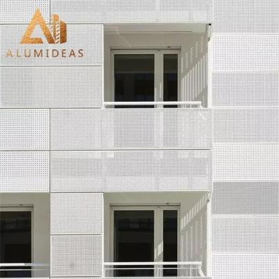 China Perforated Metal Sheet Facade for sale