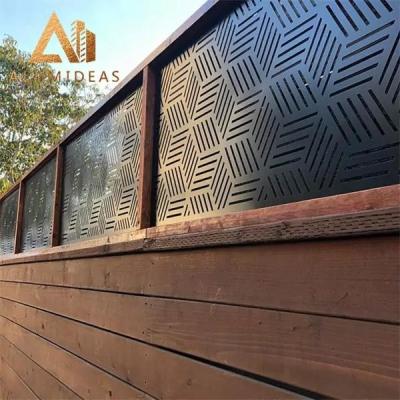 China Decorative Metal Privacy Fence Panels for sale