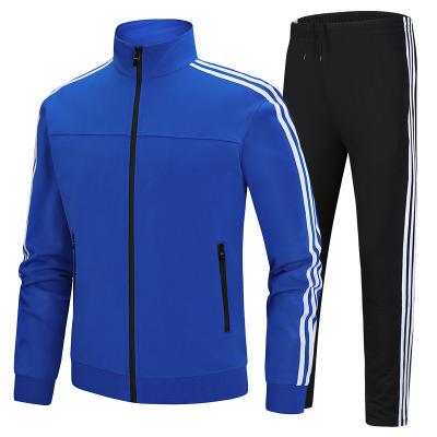 China Breathable Jogger Branded For USA Zip Up Custom Plain Slim Fit Cotton Man 2 Piece Tracksuits for sale