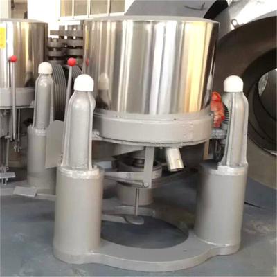 China Large capacity factory price industrial laundry hydraulic extractor machine for sale