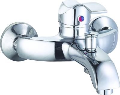 China Thermostatic Faucets Chrome Plating Bath And Shower Water Single Lever Mixer for sale