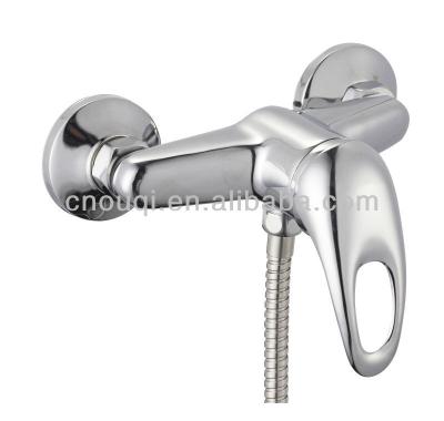 China Ceramic single lever shower mixer, zinc or bath&shower mixer / brass faucet, wall mounted shower mixer for sale