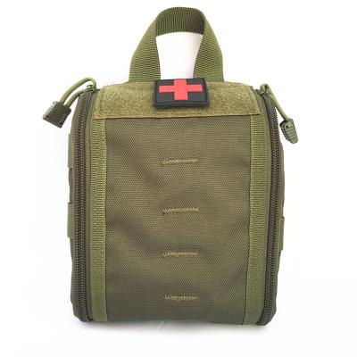 China Outdoor Sports Travel Hiking Military First Aid Bag Friend First Aid Camping IFAK Cloth 800D Military Pouch for sale