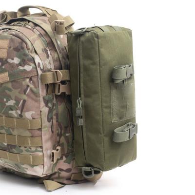 China Outdoor Sport Travel Hiking Camping Custom Logo Mobile Phone Army Camouflage Black Military Tactical Duty Backpack Molle Pouch Blue Pouch for sale