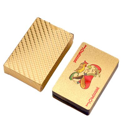 China Playing Cheap Price Plastic Waterproof Table Games Table Waterproof Gold Foil French Tarot Poker Cards for sale