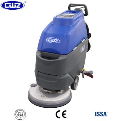 China Commercial Hotels Walk Behind Vacuum Cleaner Floor Scrubber for sale