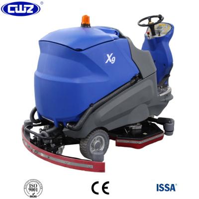 China Hotels CWZ X7 China Top Brand High Efficient Ride On Floor Cleaning Machine for sale