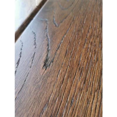 China Customized Oak Flooring Modern Residential Multilayer Plywood Parquet Light Brown Indoor Use for sale