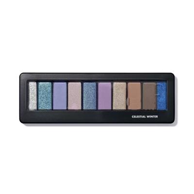 China INS winter 10 color eye shadow waterproof hot-selling cosmetic palette for sale