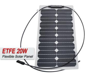 China Lightweight ETFE Flexible Solar Panel 12v With High Light Transmittance for sale