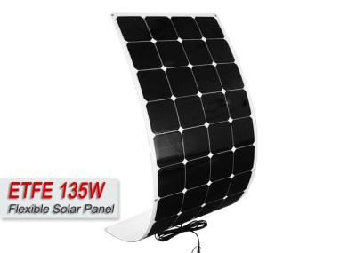 China 135W 18 Volt ETFE Flexible Solar Panel Monocrystalline Bendable For RV for sale