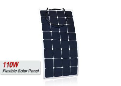 China Bendable Semi Flexible RV Solar Panels , 110w High Efficiency Sunpower Solar Panels for sale