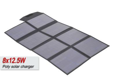 China Waterproof Portable Solar Charger For RV , 100 Watt Foldable Solar Panel for sale