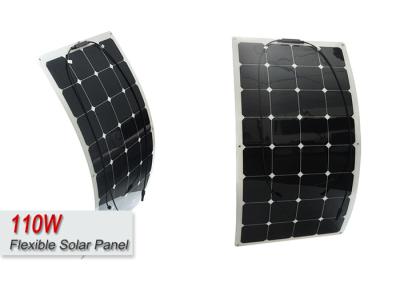 China Sungold 18V 110 Watt Marine Solar Panels 3mm Thickness Lightweight For Car for sale