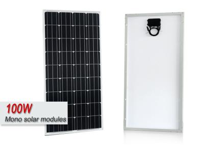 China 18V 100 Watt Solar Panel Kit For Rv , Mono Solar Panel For Mobile Phone  for sale