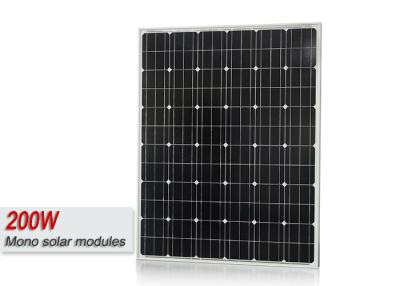 China Sungold 200 Watt Monocrystalline Solar Panel , Monocrystalline PV Cells Panel for sale