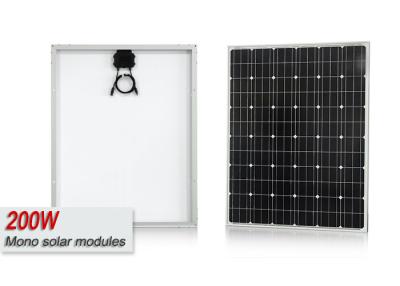 China Aluminium Frame Mono 18V 200 Watt Solar Panel For Laptop / Mobile Phone for sale