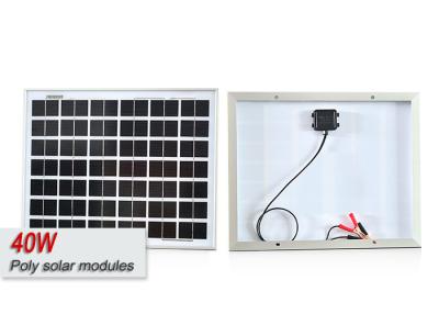 China 40w SunPower Mono And Polycrystalline Solar Cells Panel With High Performance for sale