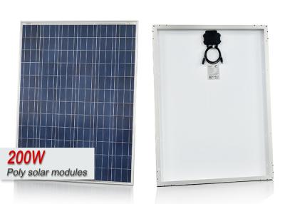 China 36v Sungold Poly Solar Panel , 200 Watt Solar Electric Panels With Translucent Glass for sale