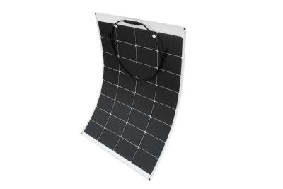 China 100 Watt Solar Power Flexible Panels , Durable Flexible Solar Panels For Boats for sale