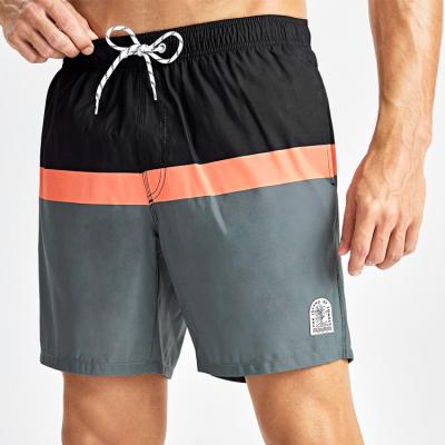 China Anti-Wrinkle Mens Swim Trunks Quick Dry Swim Shorts With Mesh Liner Funny Swimwear Bathing Suits for sale