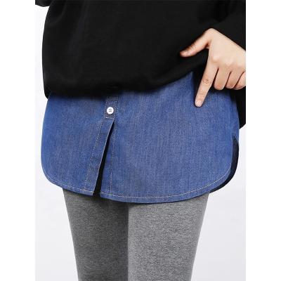 China Women's Anti-Static Fake Tops Base Field Adjustable Layering Unisex Casual Matching Bust Skirt Field Bottom Shirt for sale