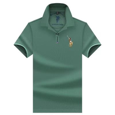 China 100% Blank Cotton Mens Golf Polo Shirt Anti-Wrinkle Logo Plain Short Sleeve Casual Embroidered T-shirts Polo Shirts for sale