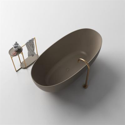 China Freestanding Colorful Surface Bathroom Tubs Economy Style Freestanding Soaking Bathtub For Hotel Project for sale