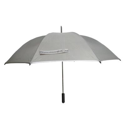 China CLASSIC Commercial Windproof Long Straight Golf Umbrella With Bending Handle For Promotion for sale