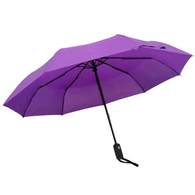 China 2021 Wholesale China Waterproof Umbrella Supplier Purple Portable Umbrella for sale