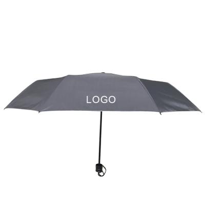 China Sun Protection Promotion Cheap Windproof Printing Design Plain 3 Folds Umbrella Made China for sale