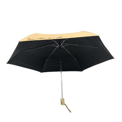 China Compact Automatic Umbrella 3 Folds Umbrella Windproof UV Waterproof for sale