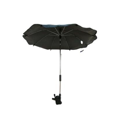 China Use For Outdoor UV Resistant Baby Stroller Sunshade Clip Umbrella With Adjustable Sling for sale