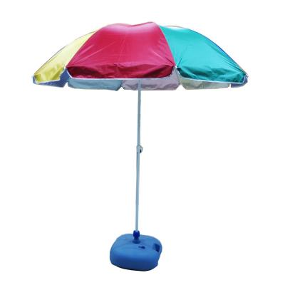 China Promotion CLASSIC Colorful Custom Beach Parasol Umbrella Umbrella Outdoor Beach Umbrella Sun Shade Large for sale