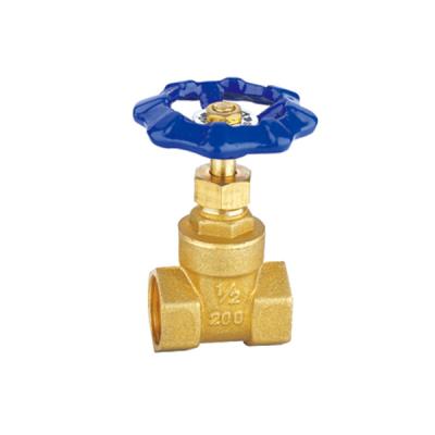 China Low Price General Control Valve Copper Brass Gate Valve for sale