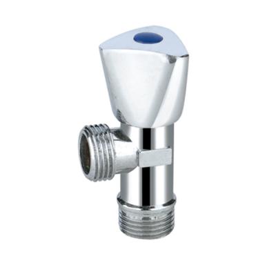 China Modern Hot Sale Bathroom Kitchen Hose Out Angle Plated Brass Chrome Stop Valve for sale