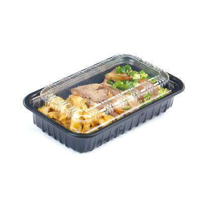 China Eco - Friendly Disposable Food Packaging Supermarket Plastic Trays For Food Caterer for sale