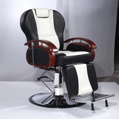 China Traditional Feng Sheng Traditional Hot Selling Hydraulic Pump Barber Hairdressing Recliner Antique Heavy Duty Barber Chair For Men for sale