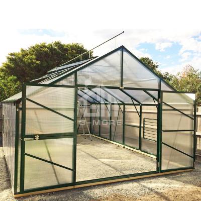 China G-MORE Easily Assembled Titan/Barn Series, 4M Width /6M Length, DIY High Quality Easy Extension Farm Aluminum Green House (GM32406-G) for sale