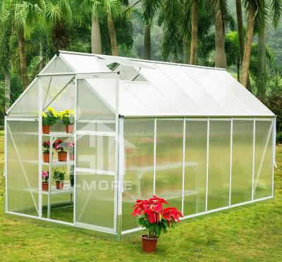 China G-MORE / 6'x12 Large Promotional Easily Assembled Walk-In Classic English Hobby Greenhouse With ISO SGS BSCI Gewachshaus Certificate for sale