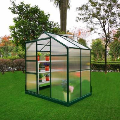 China China Wholesale Cheap Plastic PC Sheet Garden Polycarbonate Mini Green House Equipment Kit for sale