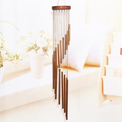 China Gold Wind Chime Home Fengshui Decoration with 18 Tube 35