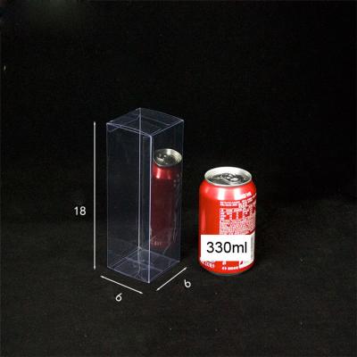 China Handmade 6*6*18cm Clear PVC Box Packing for sale