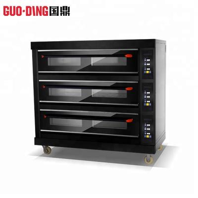 China Hot Sale Hotels Bakery Equipment Commercial Electric 3 Layer Bread Baking Ovens for sale