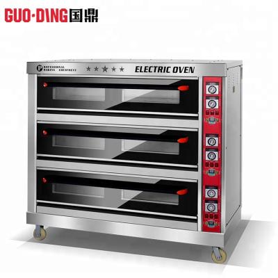 China Hotels Commercial Stainless Steel Electric Bread Oven / Baking Oven / Pizza Oven for sale