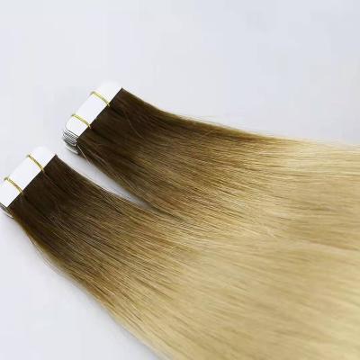 China Silky Straight Wave Tape Hair Extension High Quality Hair Lace Band Amara Invisible Brazilian Tape Amara Best In Stock for sale