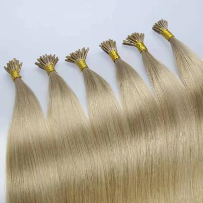 China Brazilian Hair Extensions High Quality Location Hair Extensions Sale Amara Curly Curl Best A Raw Hair i Tip In Stock for sale