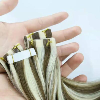 China Best Selling Virgin Amara Silky Straight Hair Extension Tape In Virgin Hair 100% In Stock for sale